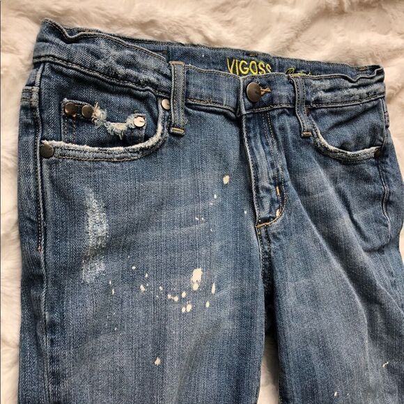 Vigoss Premium Bleach Splattered Jeans - Women’s 10 - Picture 6 of 9